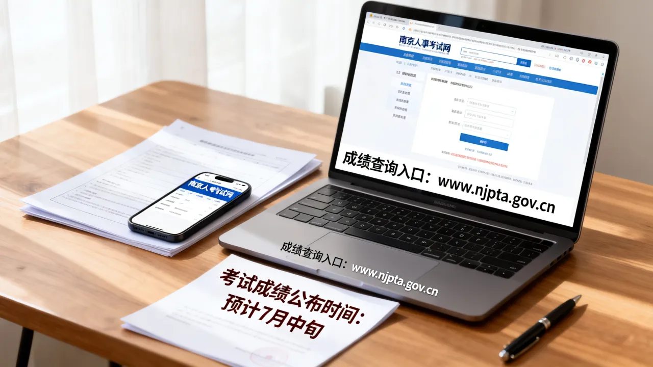 南京人事考试成绩何时公布？查询入口在哪里-图3