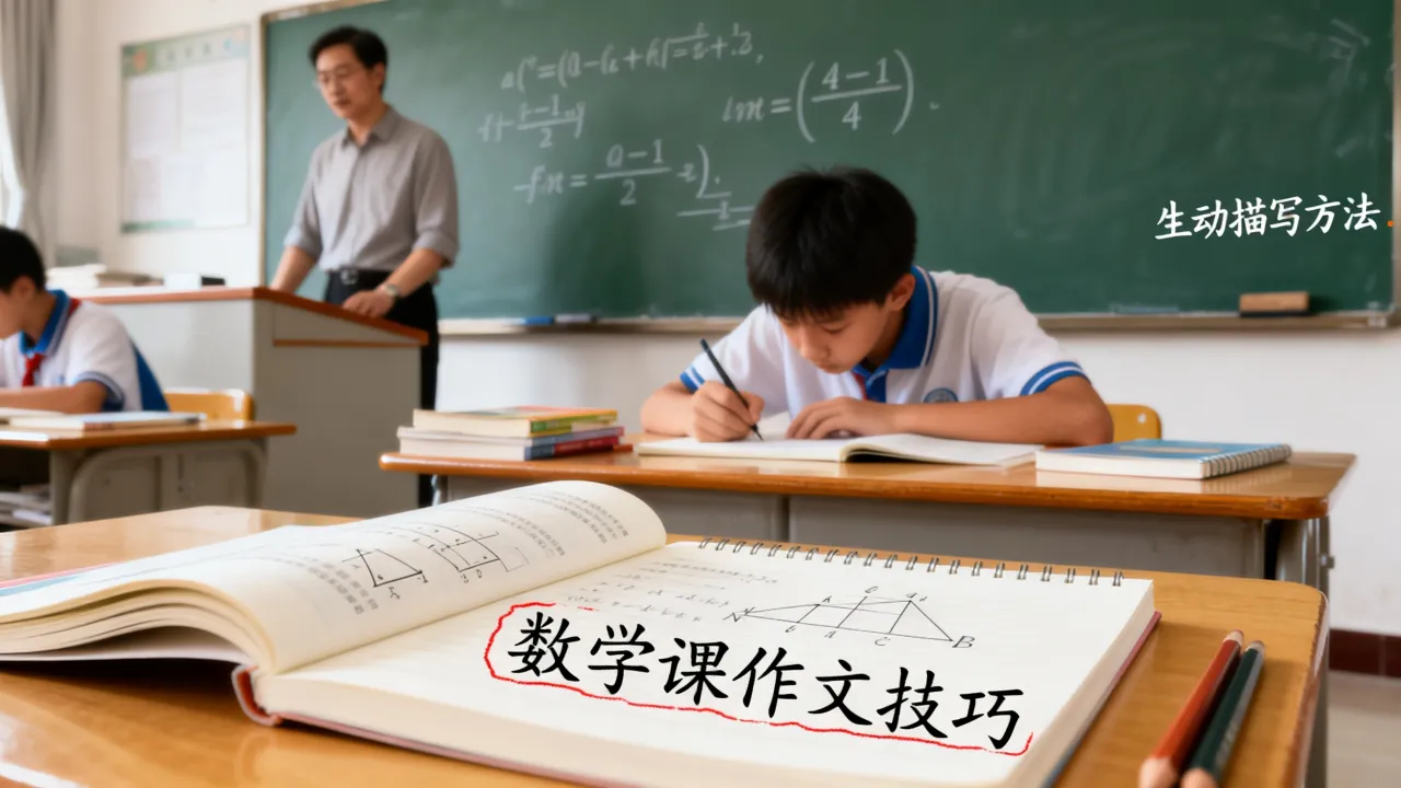 上课的作文怎么数学，数学课上的作文怎么写才生动