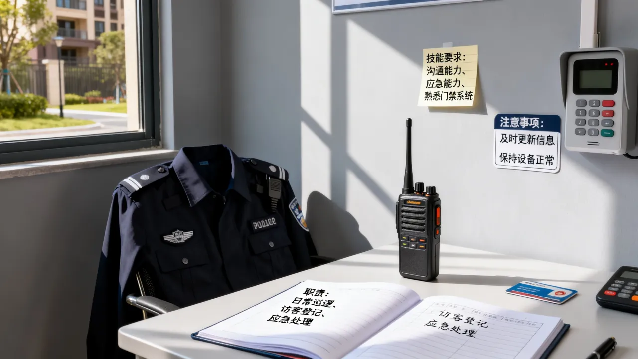 小区保安简历怎么写，有哪些注意事项和写作技巧