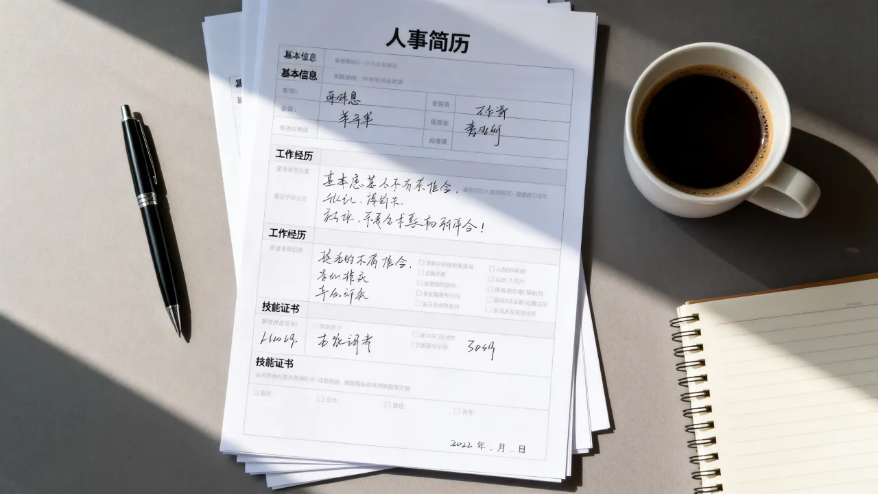 人事岗位怎么写简历?零基础转行必备指南