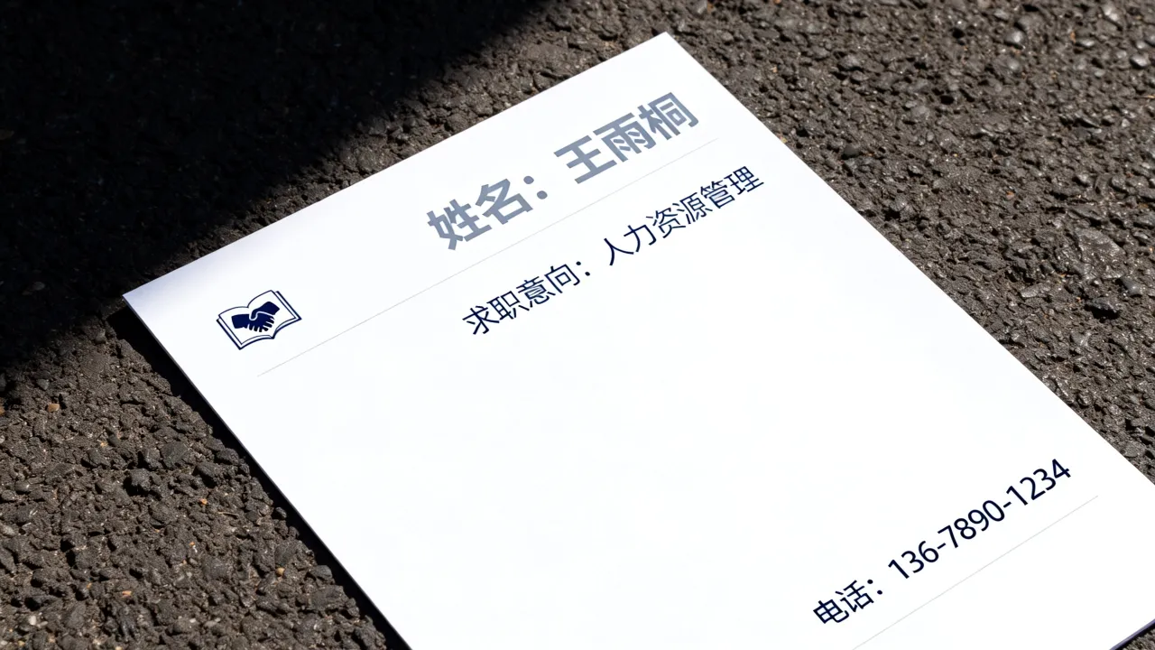 简历封面上怎么打字，封面上的文字用什么字体好-图3