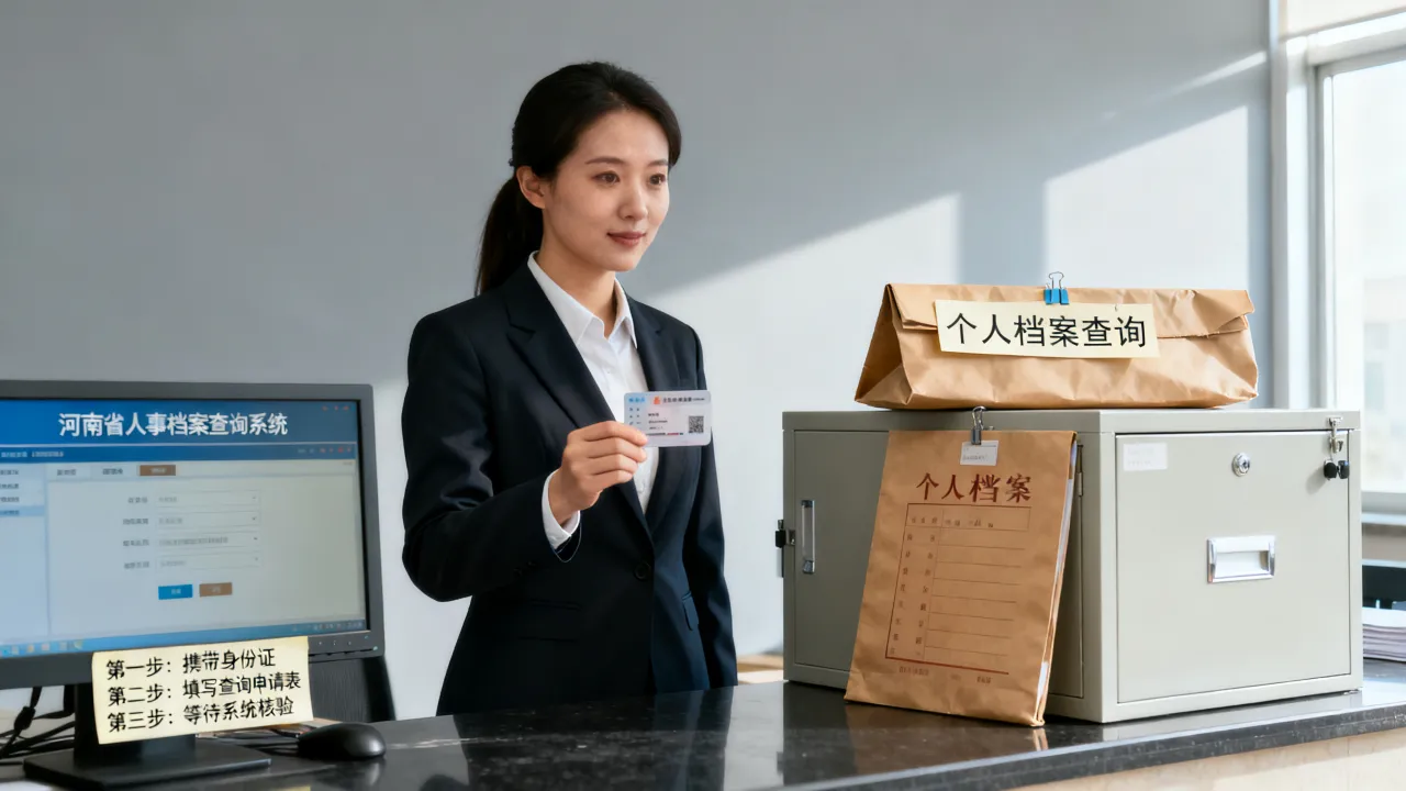 河南省人事档案查询怎么查,个人档案在人才中心如何查询-图2 河南省人事档案查询怎么查,个人档案在人才中心如何查询-图2