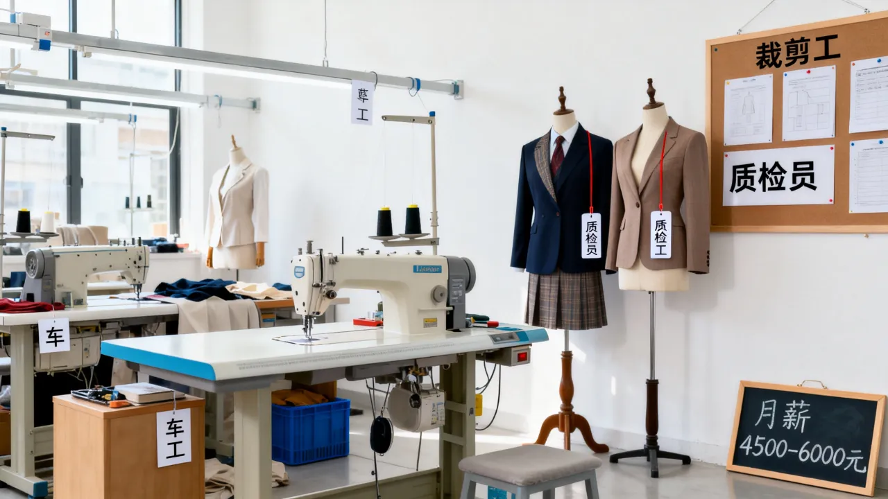 苏州琦伟服装厂招聘有哪些岗位,苏州琦伟服装厂工资高吗?-图2 苏州琦伟服装厂招聘有哪些岗位,苏州琦伟服装厂工资高吗?-图2