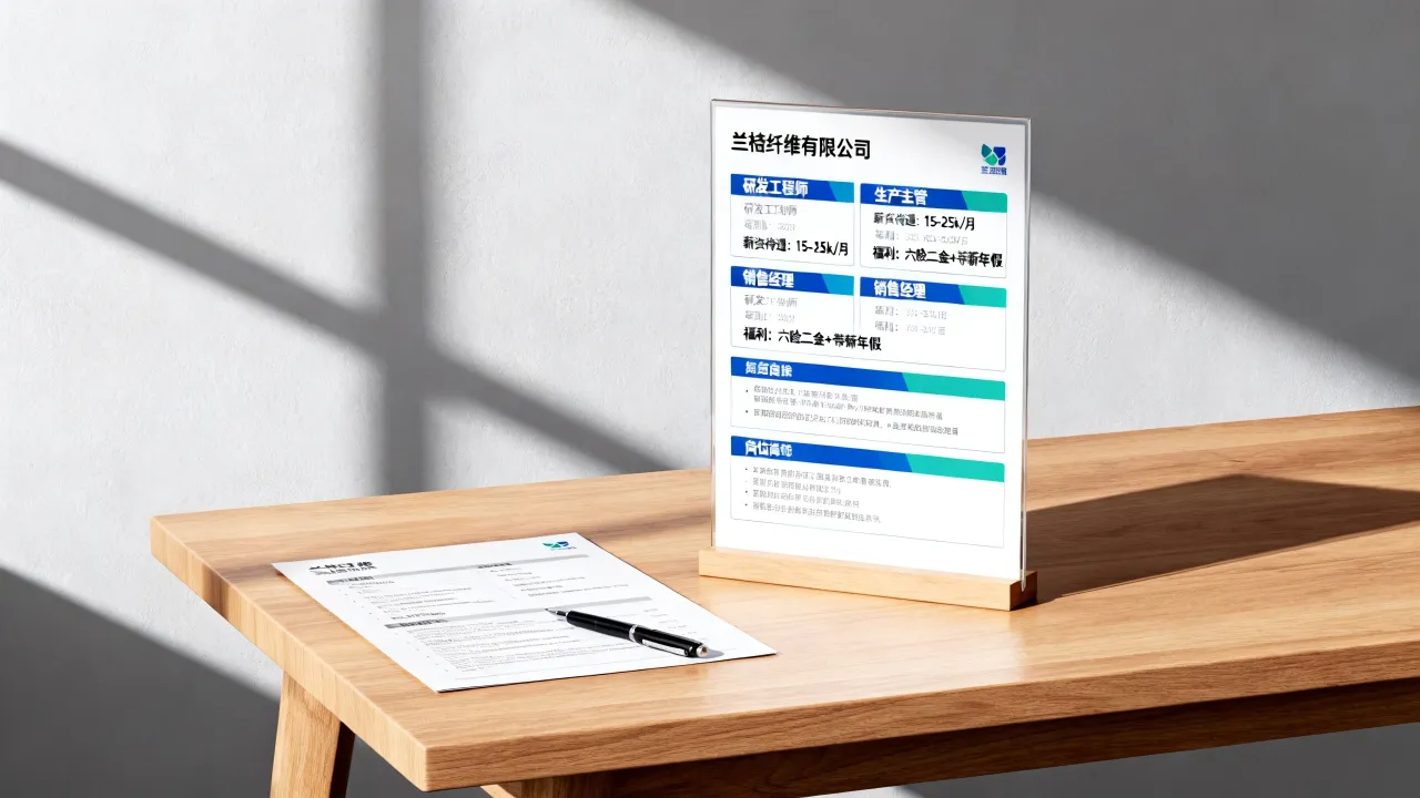兰精纤维有限公司招聘有哪些岗位,薪资待遇如何-图3 兰精纤维有限公司招聘有哪些岗位,薪资待遇如何-图3