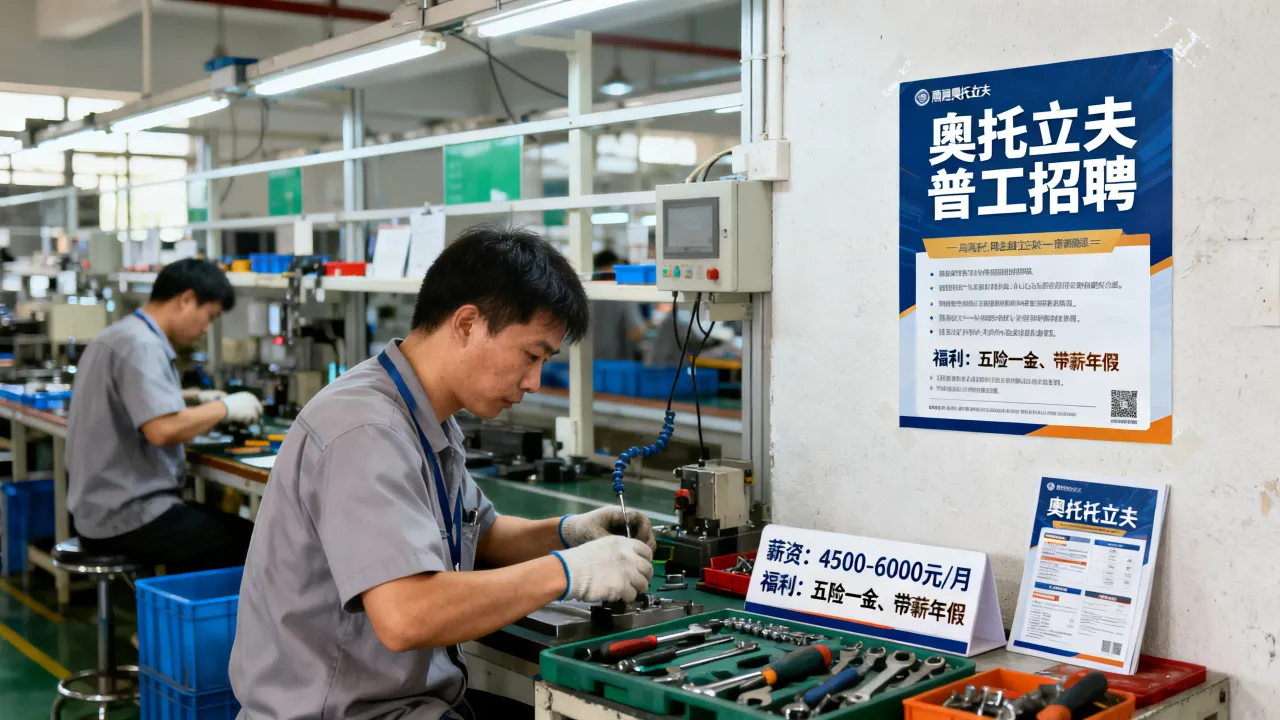 南通奥托立夫招聘信息有哪些?普工岗位工资待遇怎么样?