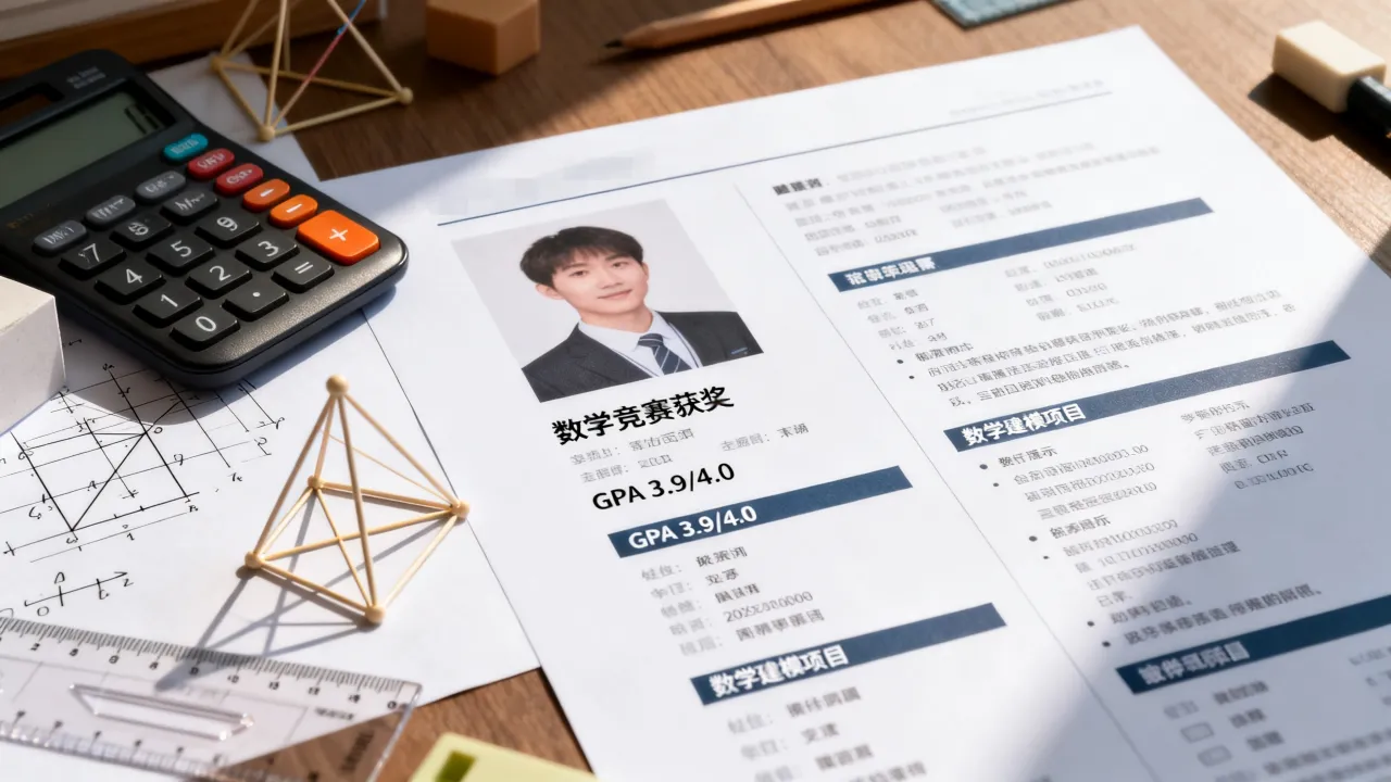 数学好简历怎么写?数学特长如何在简历中凸显?