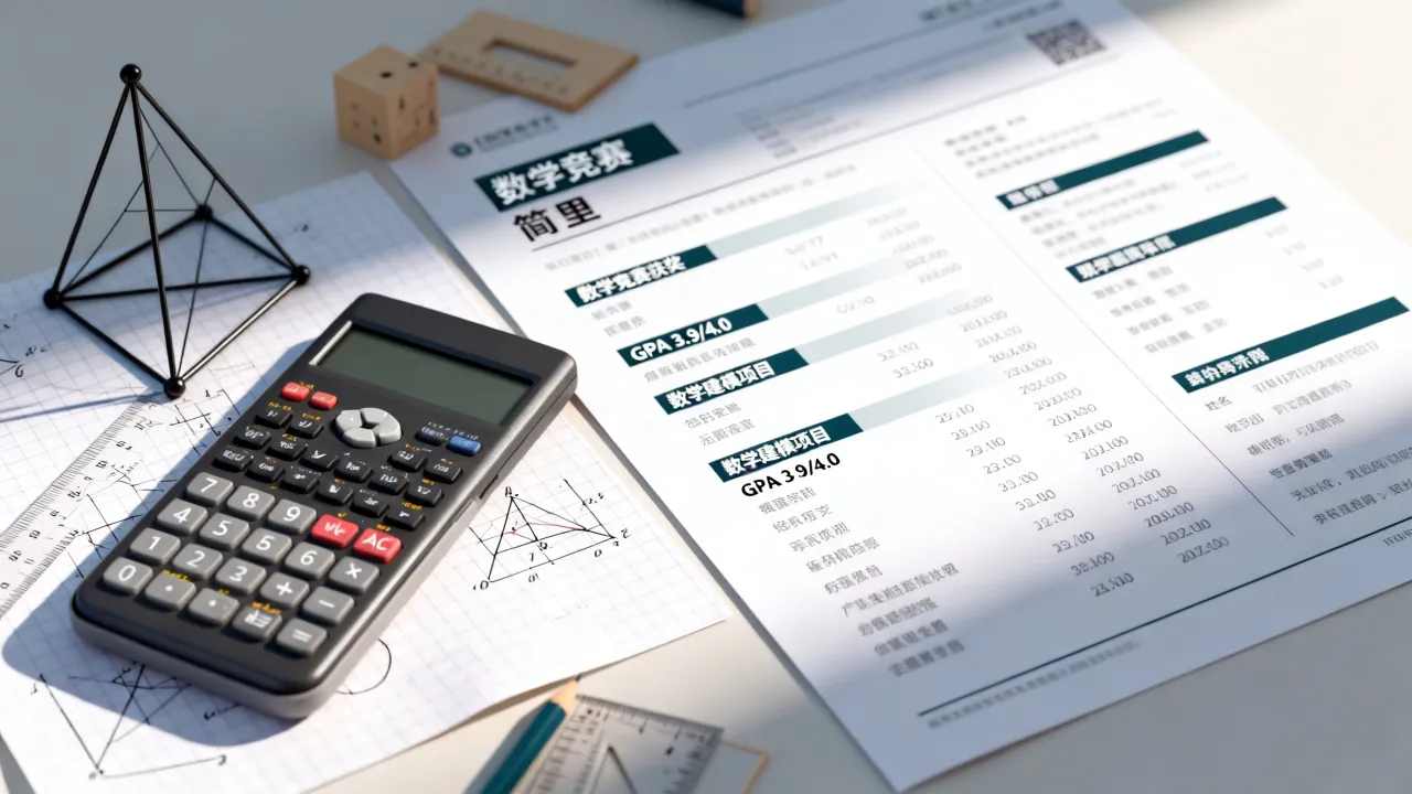 数学好简历怎么写?数学特长如何在简历中凸显?-图2 数学好简历怎么写?数学特长如何在简历中凸显?-图2
