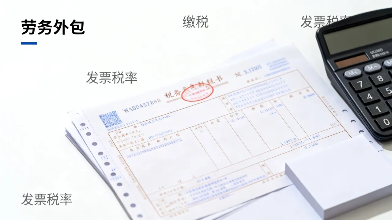 劳务外包如何缴税?发票税率怎么开才合规-图3 劳务外包如何缴税?发票税率怎么开才合规-图3
