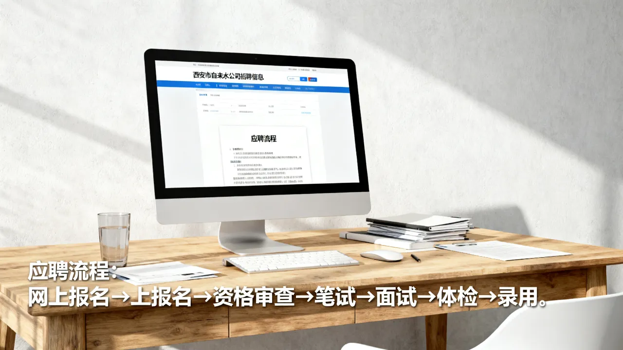 西安市自来水公司招聘信息在哪看，应聘流程是什么？
