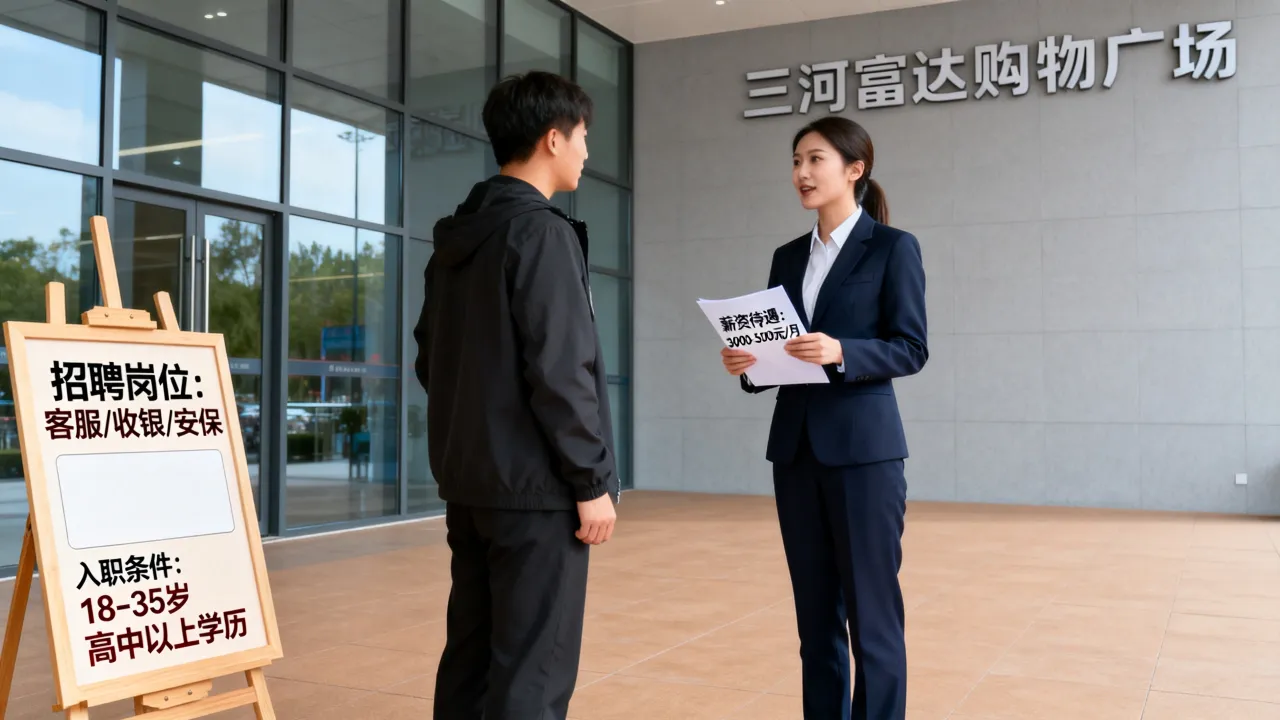 三河富达购物广场招聘靠谱吗,入职条件是什么?-图2 三河富达购物广场招聘靠谱吗,入职条件是什么?-图2