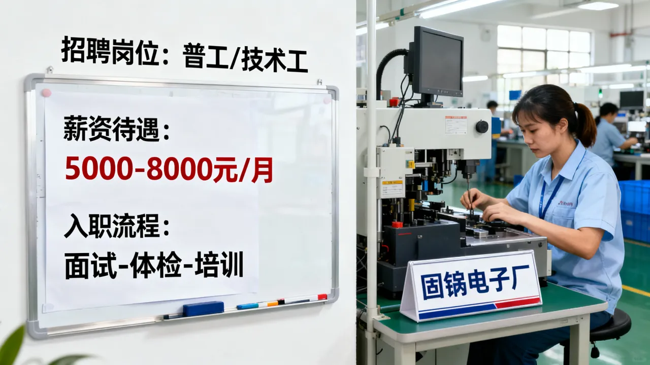 孙村固锝电子厂招聘待遇好吗，工资高不高怎么进