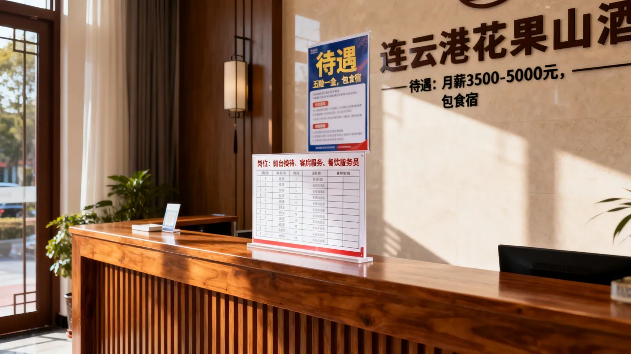 连云港花果山酒店招聘岗位有哪些,工资待遇怎么样-图2 连云港花果山酒店招聘岗位有哪些,工资待遇怎么样-图2