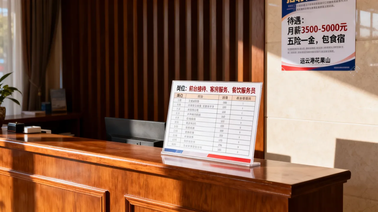 连云港花果山酒店招聘岗位有哪些,工资待遇怎么样-图3 连云港花果山酒店招聘岗位有哪些,工资待遇怎么样-图3