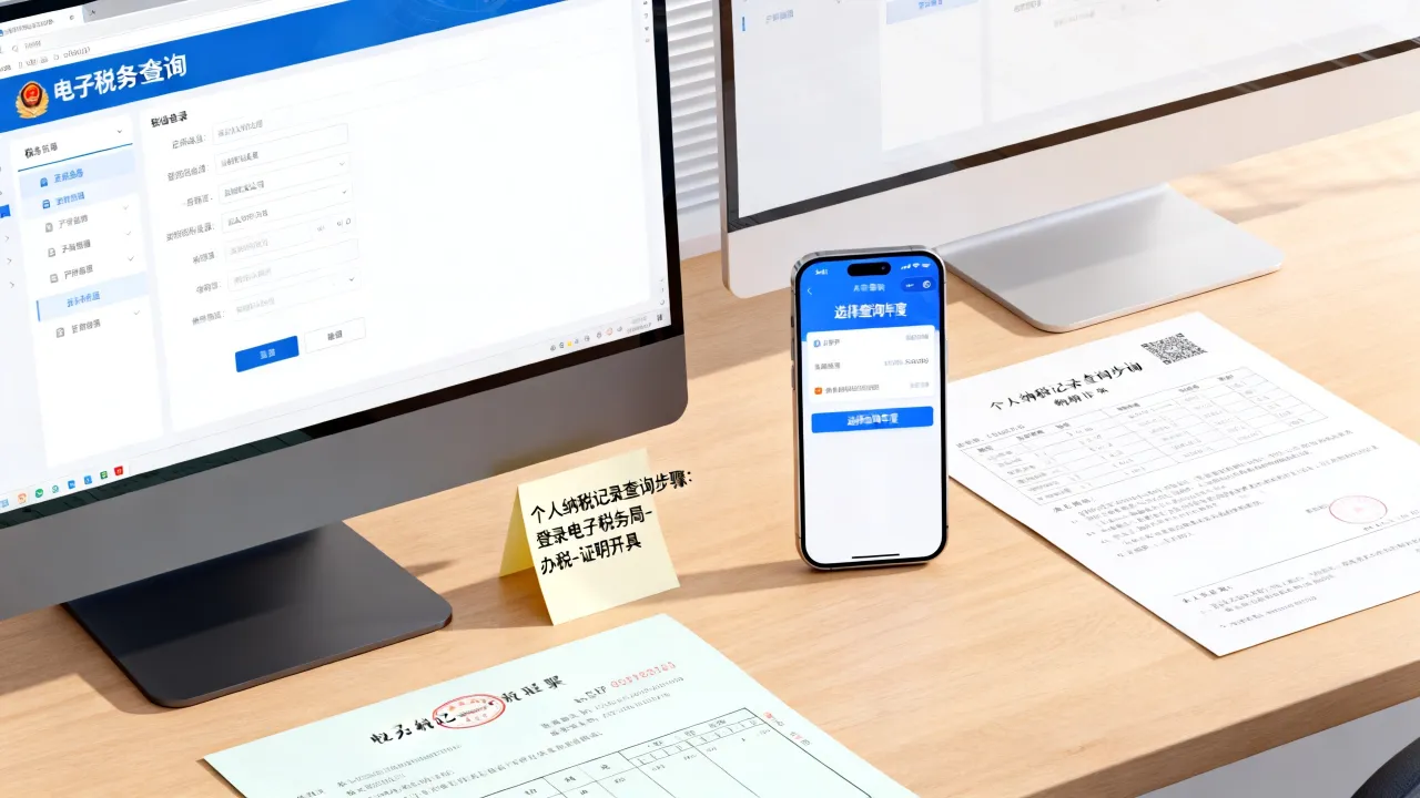 如何查纳税证明,个人纳税记录网上怎么查询?