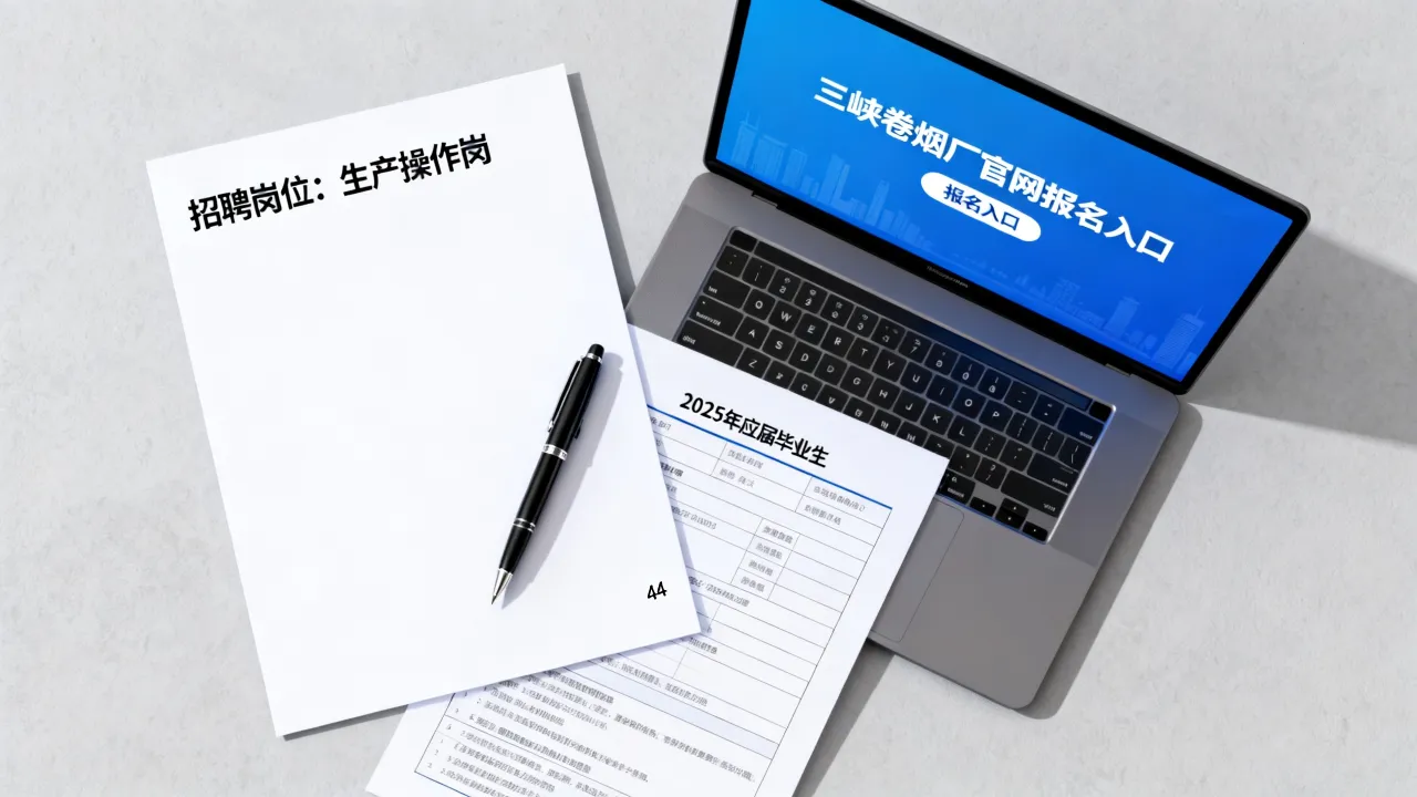三峡卷烟厂招聘信息2025年有哪些?报名入口在哪