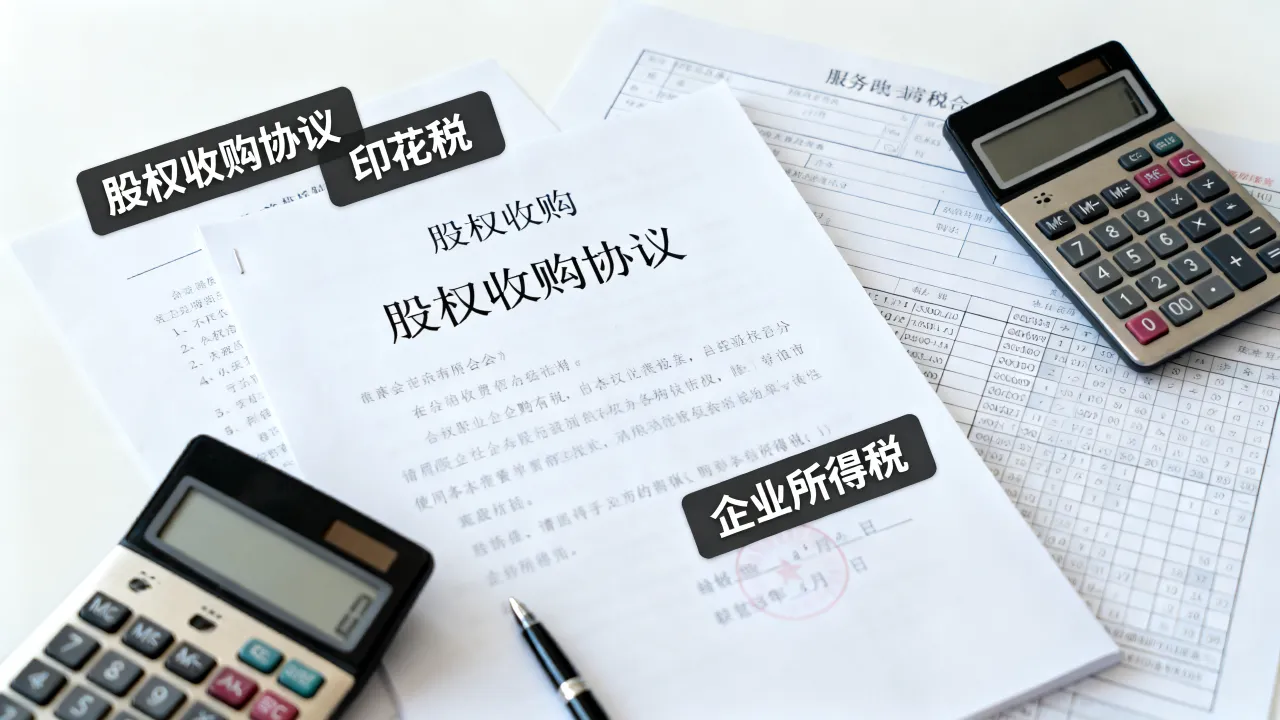 股权收购如何交税，股权收购需要缴纳哪些税费？