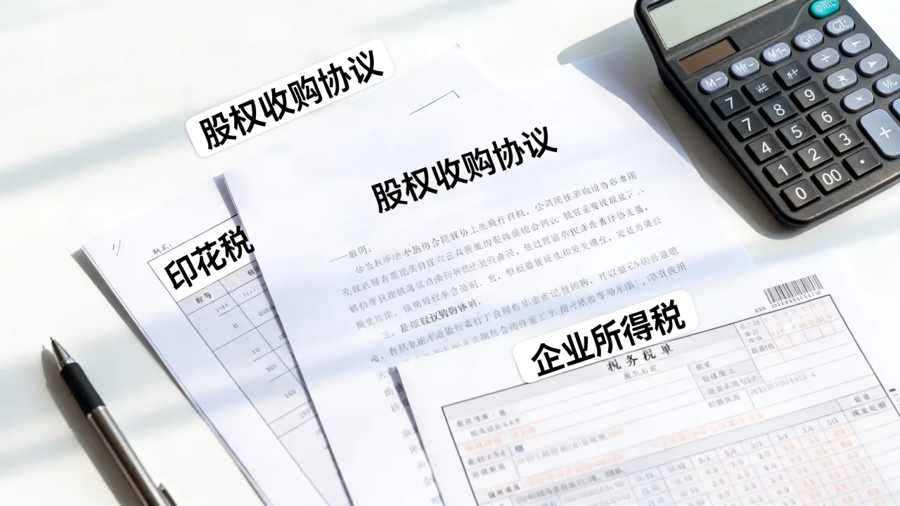 股权收购如何交税,股权收购需要缴纳哪些税费?-图2 股权收购如何交税,股权收购需要缴纳哪些税费?-图2