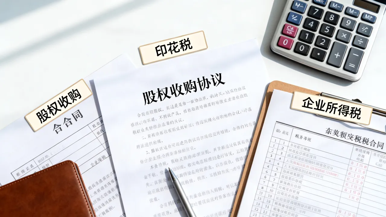股权收购如何交税,股权收购需要缴纳哪些税费?-图3 股权收购如何交税,股权收购需要缴纳哪些税费?-图3