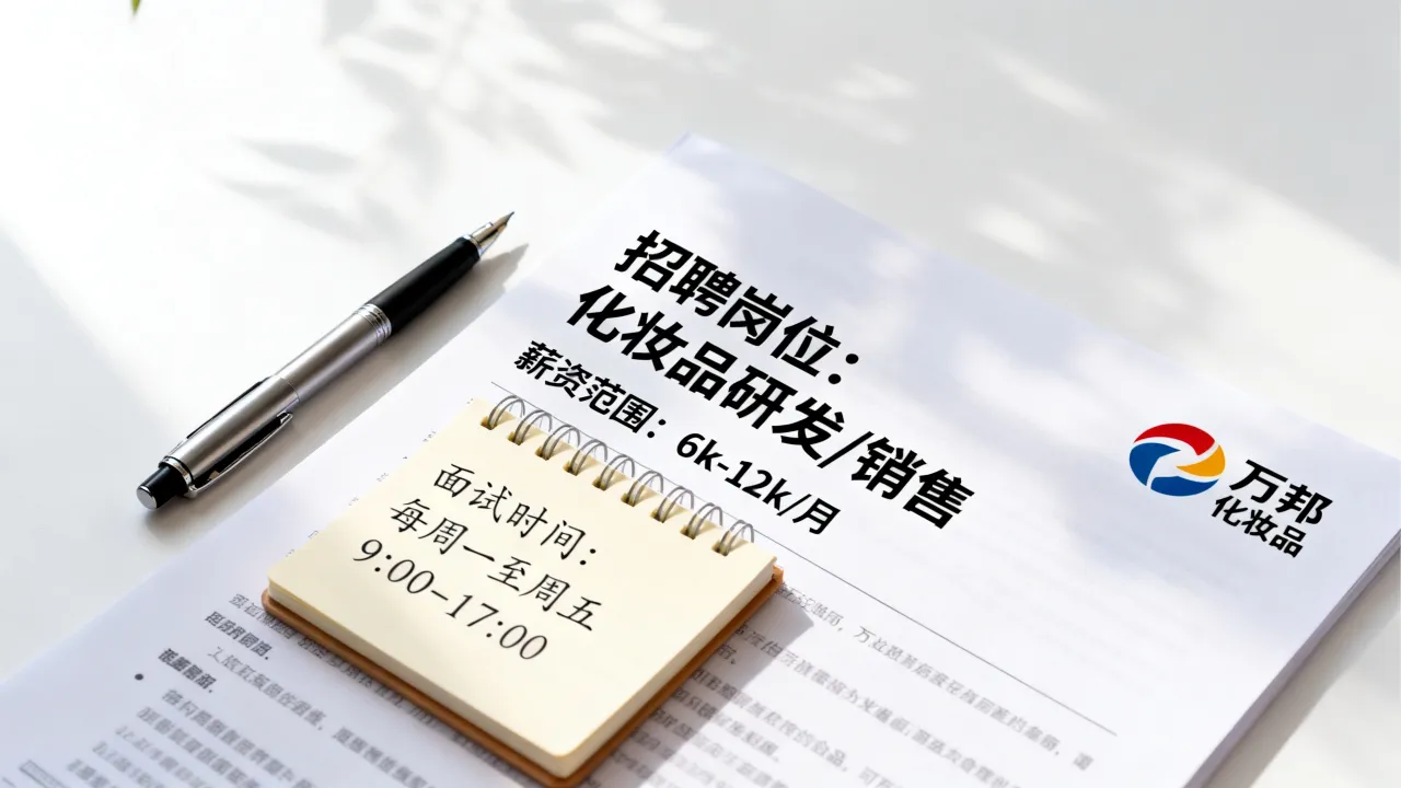 汕头万邦化妆品招聘工资怎么样,值得去吗