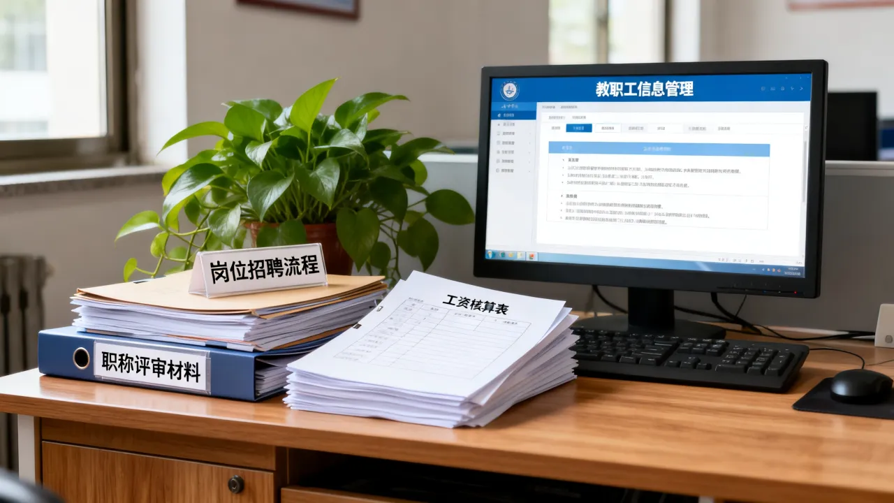 学校的人事部门是干什么的,学校人事处职责有哪些