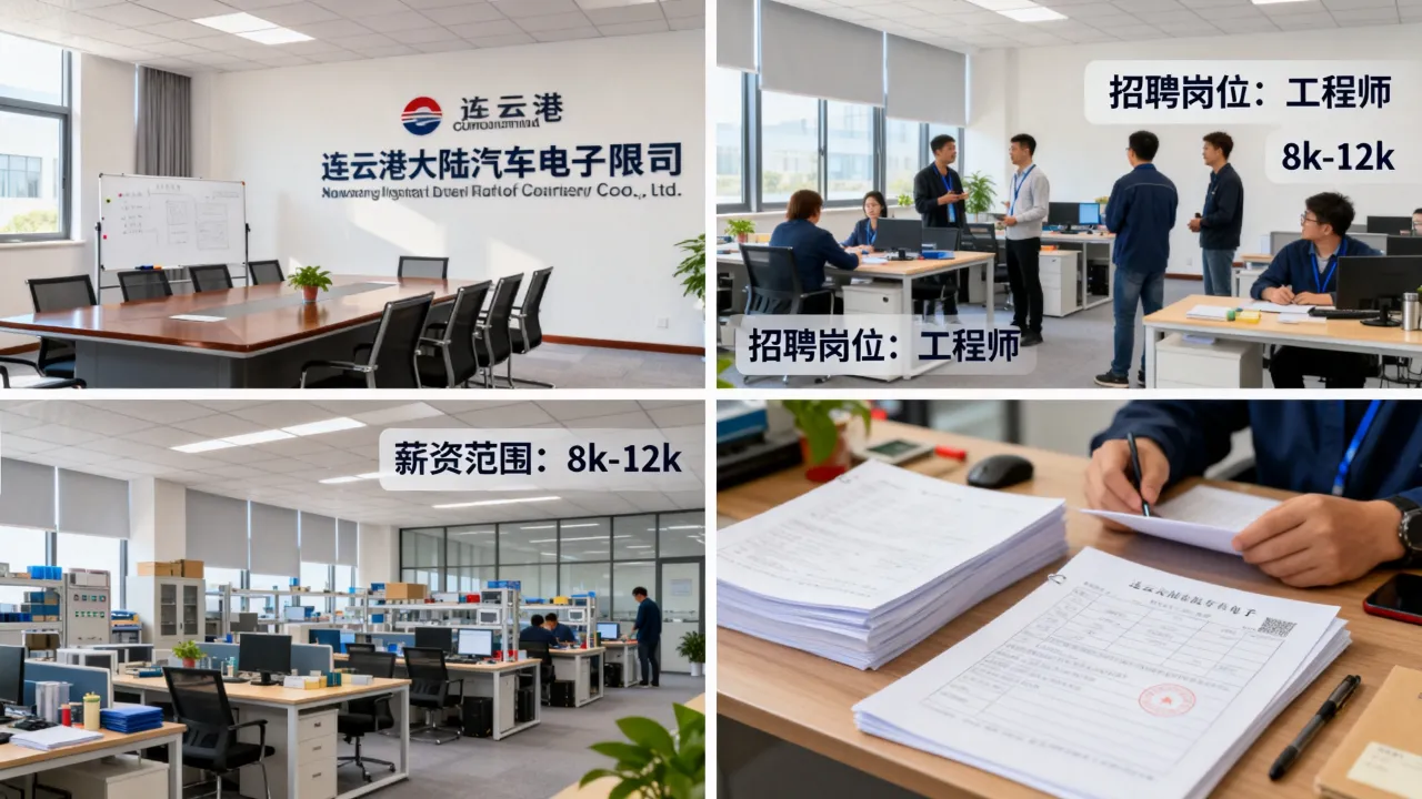连云港大陆汽车电子招聘靠谱吗,薪资待遇怎么样?