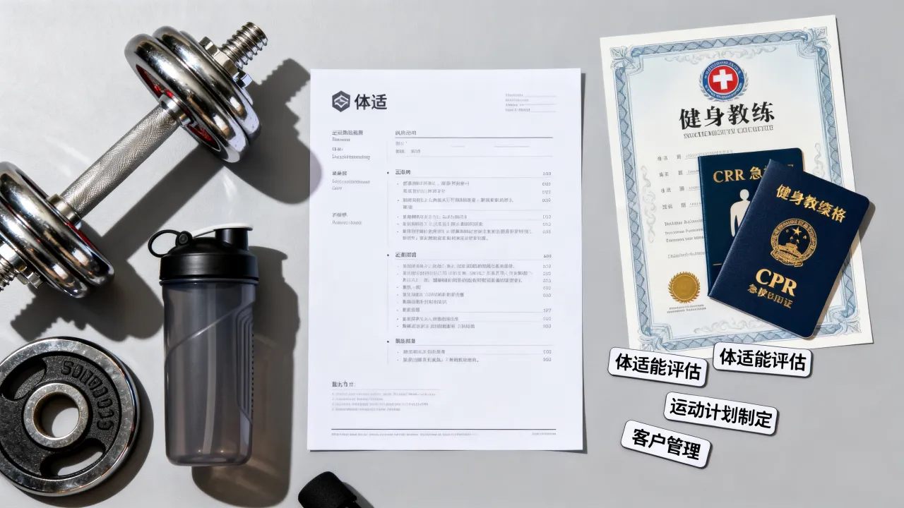 私人教练怎么写简历？简历中应该突出哪些能力和证书？