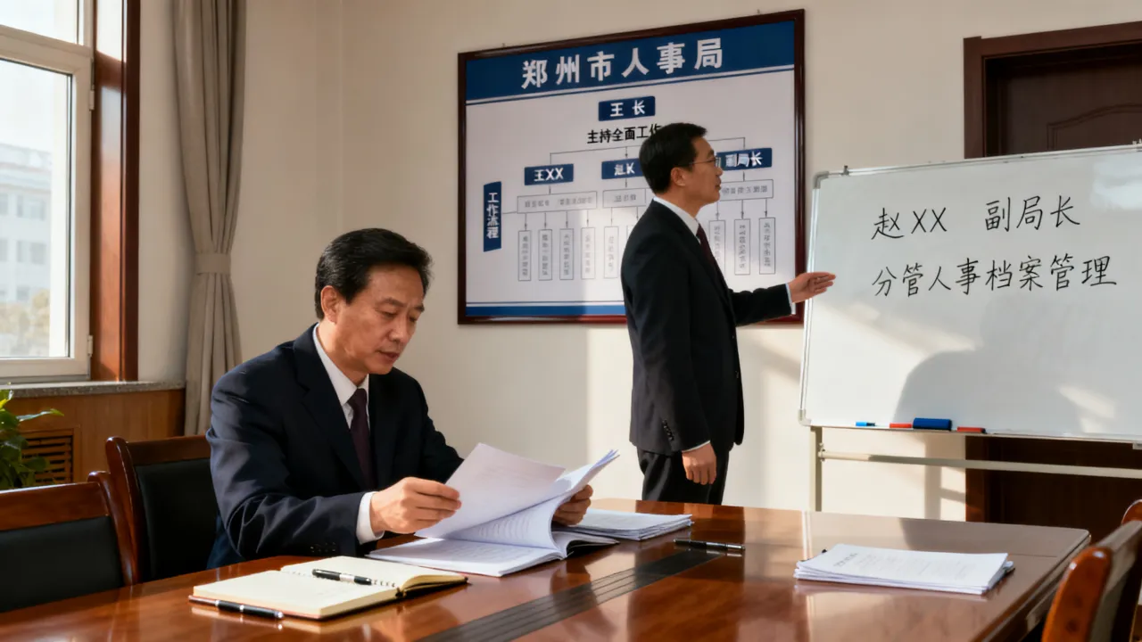 郑州市人事局领导有哪些？领导班子成员名单及分工查询