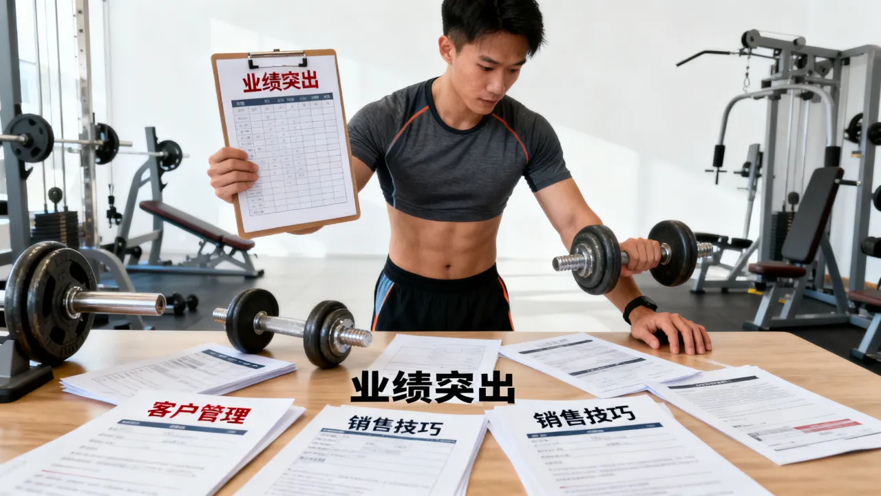 健身销售简历怎么写?如何写突出业绩,健身销售简历求职技巧