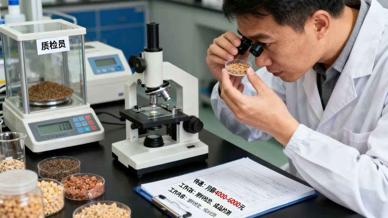 台山市饲料厂招聘质检员吗,待遇和工作内容有哪些?-图2 台山市饲料厂招聘质检员吗,待遇和工作内容有哪些?-图2