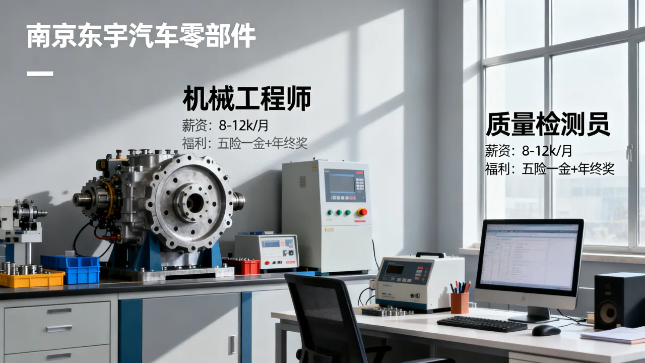南京东宇汽车零部件招聘待遇怎么样,有哪些岗位要求?