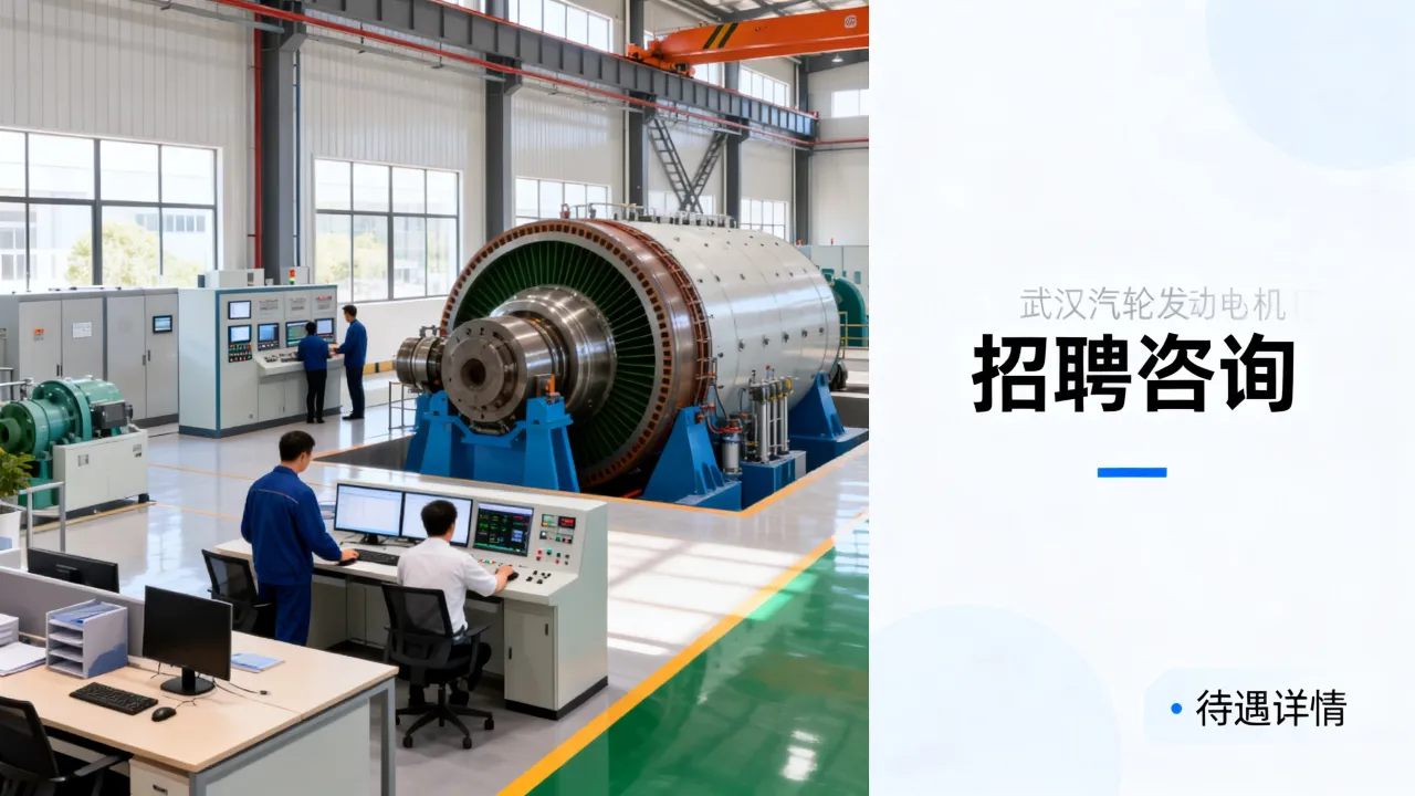 武汉汽轮发电机厂招聘待遇怎么样,工资高吗?-图2 武汉汽轮发电机厂招聘待遇怎么样,工资高吗?-图2