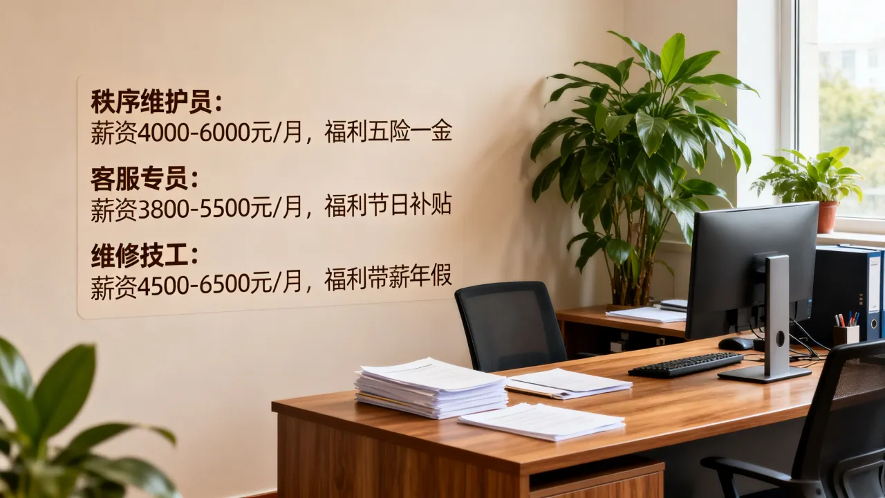赣州燕兴物业招聘信息有哪些岗位,待遇怎么样