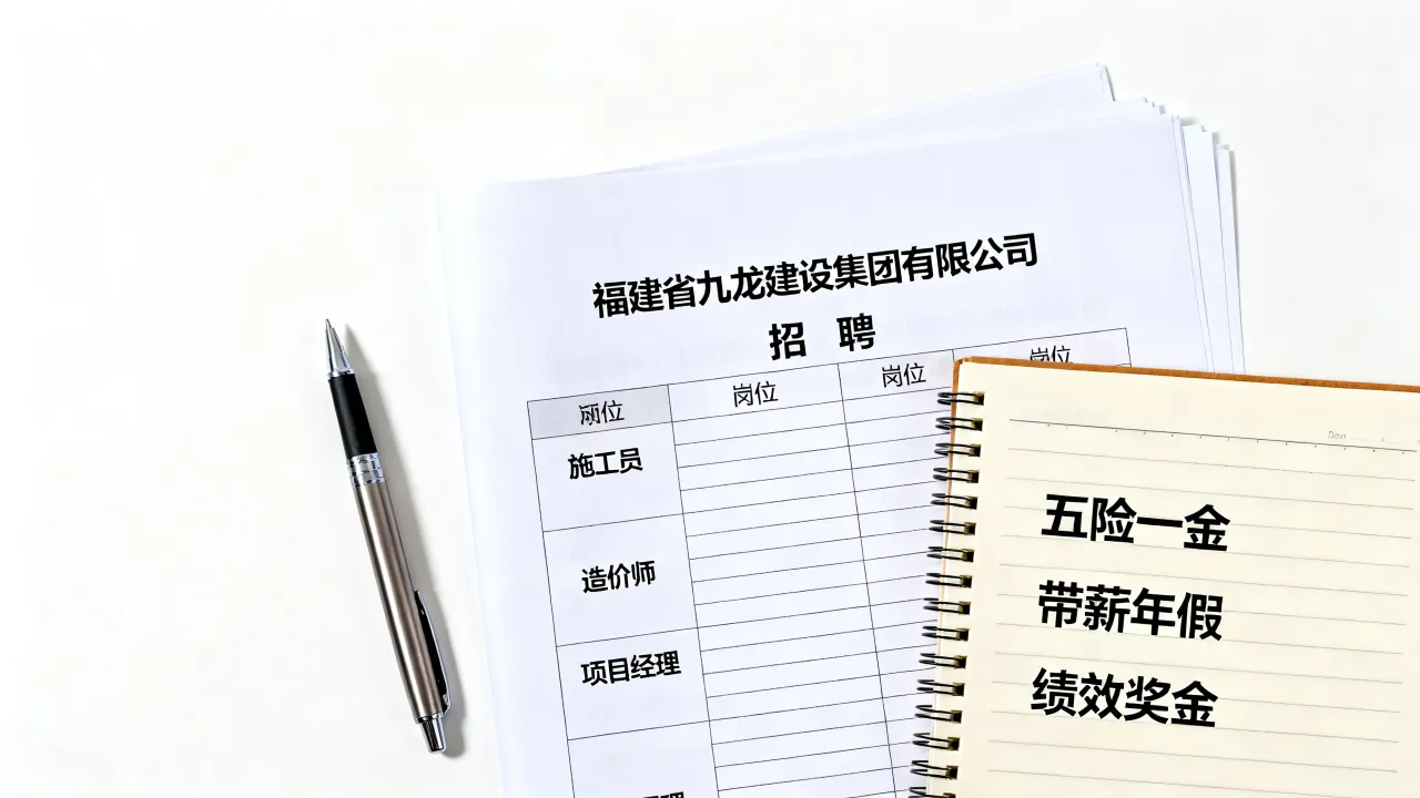福建省九龙建设集团有限公司招聘待遇怎么样,有哪些岗位?-图2 福建省九龙建设集团有限公司招聘待遇怎么样,有哪些岗位?-图2