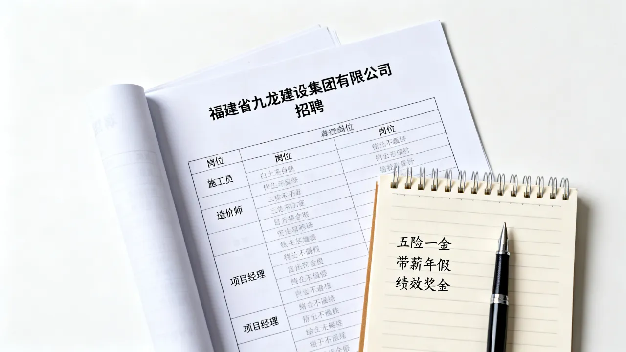 福建省九龙建设集团有限公司招聘待遇怎么样,有哪些岗位?-图3 福建省九龙建设集团有限公司招聘待遇怎么样,有哪些岗位?-图3