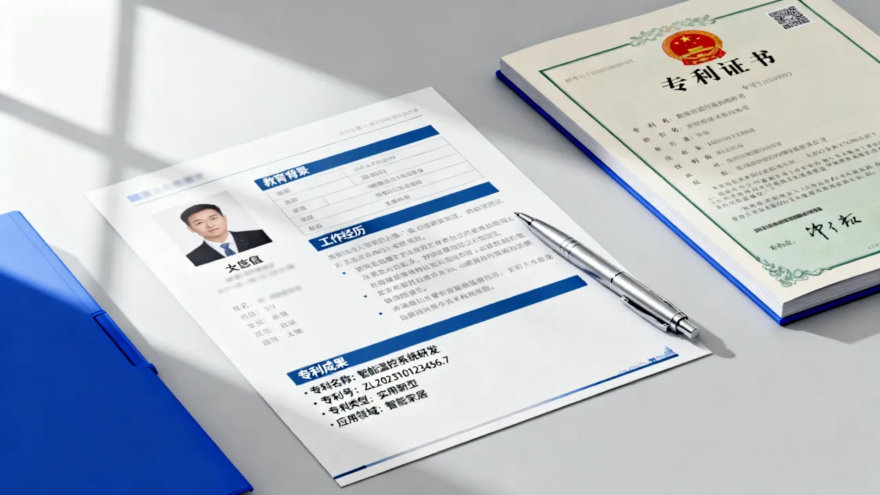 专利写在简历怎么写,简历中的专利如何写才能加分?
