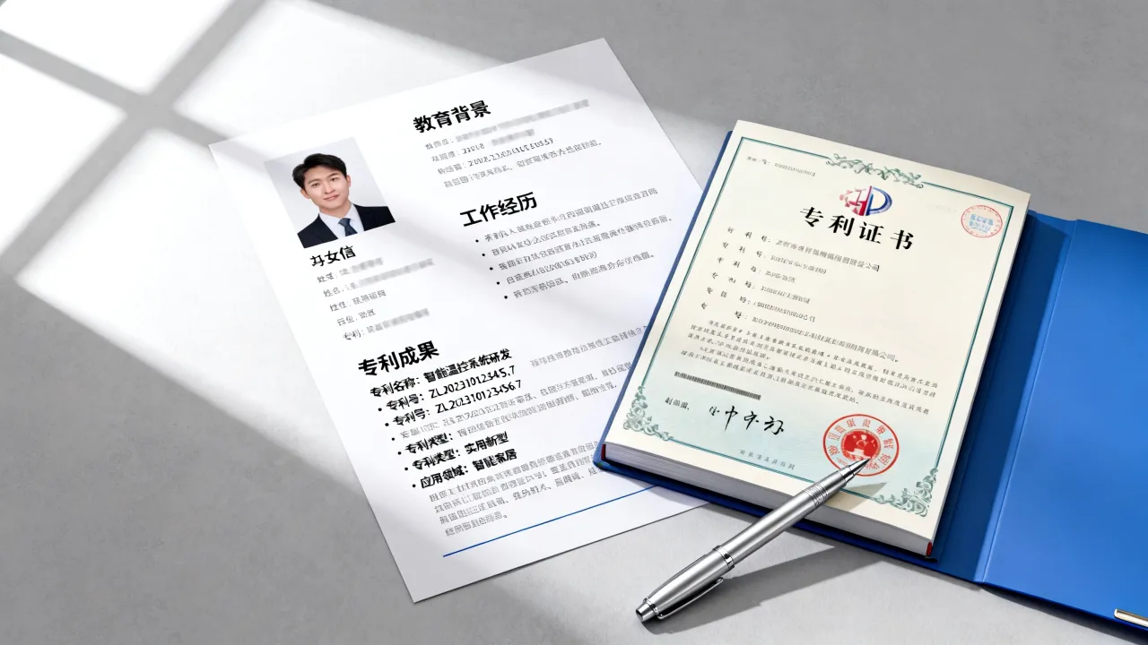 专利写在简历怎么写,简历中的专利如何写才能加分?-图3 专利写在简历怎么写,简历中的专利如何写才能加分?-图3