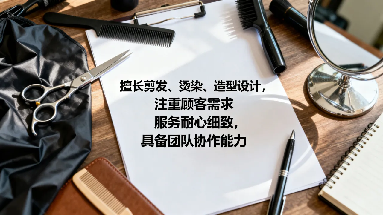 美发人简历怎么写,美发师简历自我评价怎么写