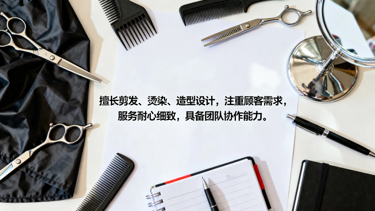 美发人简历怎么写,美发师简历自我评价怎么写-图2 美发人简历怎么写,美发师简历自我评价怎么写-图2
