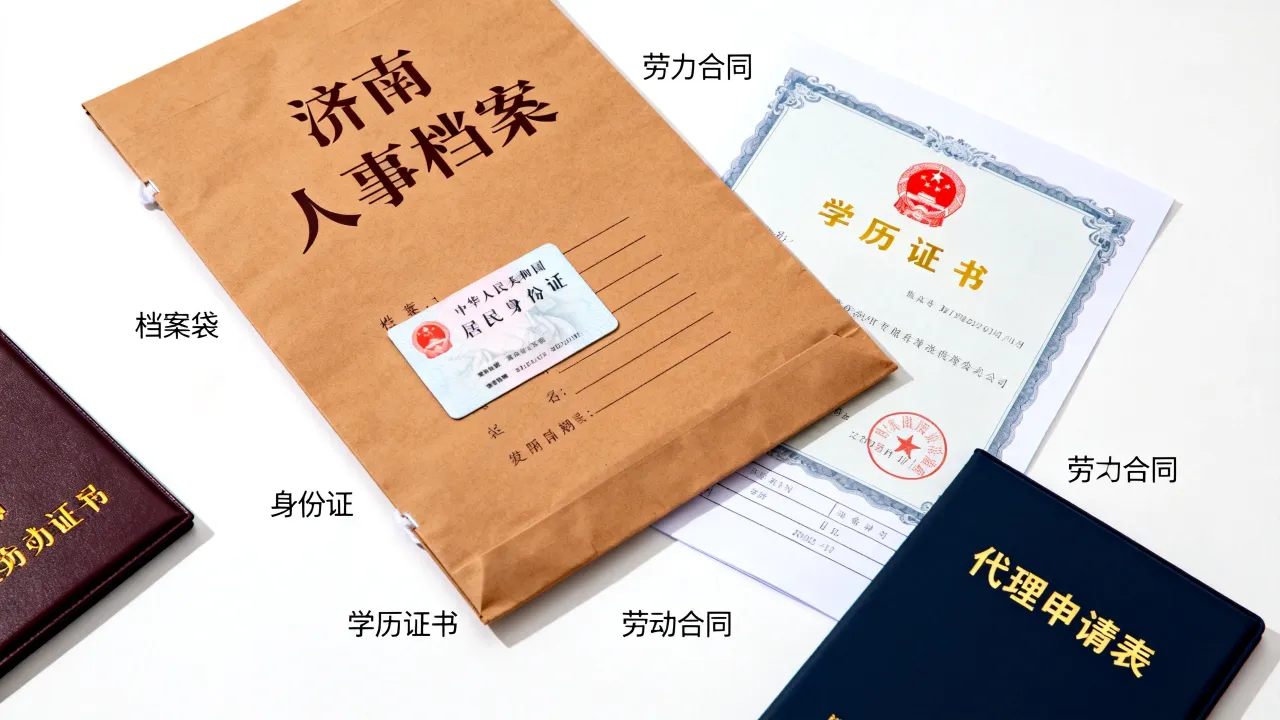 济南人事档案代理怎么办理，济南人事档案代理需要哪些材料？-图2