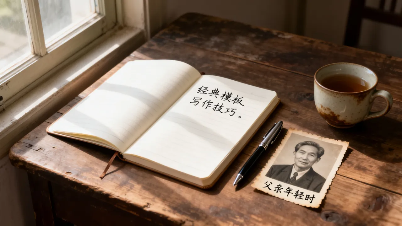 爸爸小传怎么写范文？写父亲小传的经典模板和技巧-图2