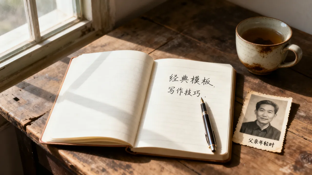 爸爸小传怎么写范文？写父亲小传的经典模板和技巧-图3