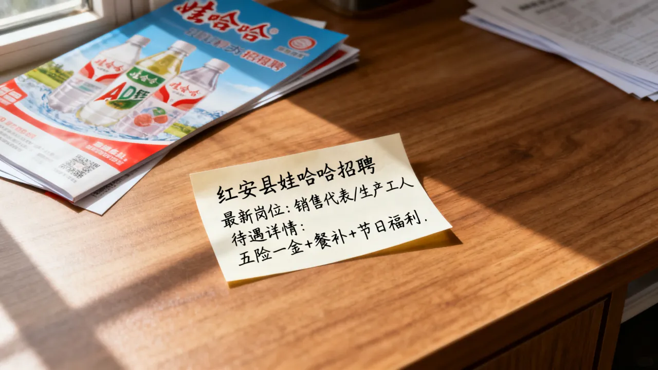 红安县娃哈哈招聘信息哪里查?最新招聘岗位待遇如何?-图2 红安县娃哈哈招聘信息哪里查?最新招聘岗位待遇如何?-图2