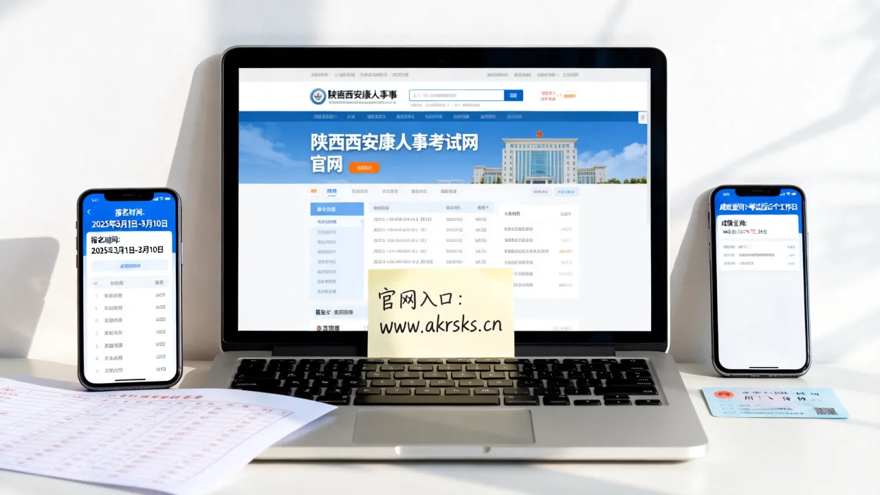 陕西安康人事考试网官网入口在哪,报名时间及成绩查询怎么查?-图2 陕西安康人事考试网官网入口在哪,报名时间及成绩查询怎么查?-图2