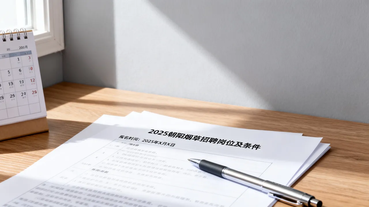 朝阳烟草招聘什么时候报名？2025朝阳烟草招聘岗位及条件