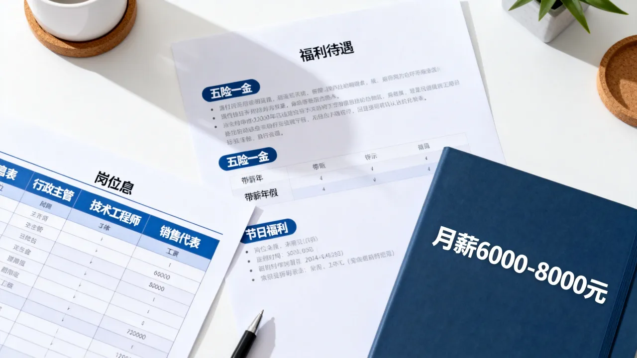滁州同创招聘有哪些岗位和福利待遇？工资多少一个月-图2