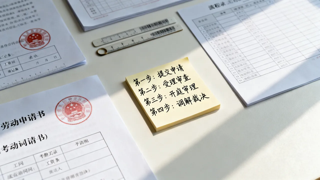劳动人事仲裁办案细则是什么？劳动仲裁流程怎么走，需要哪些材料？-图2