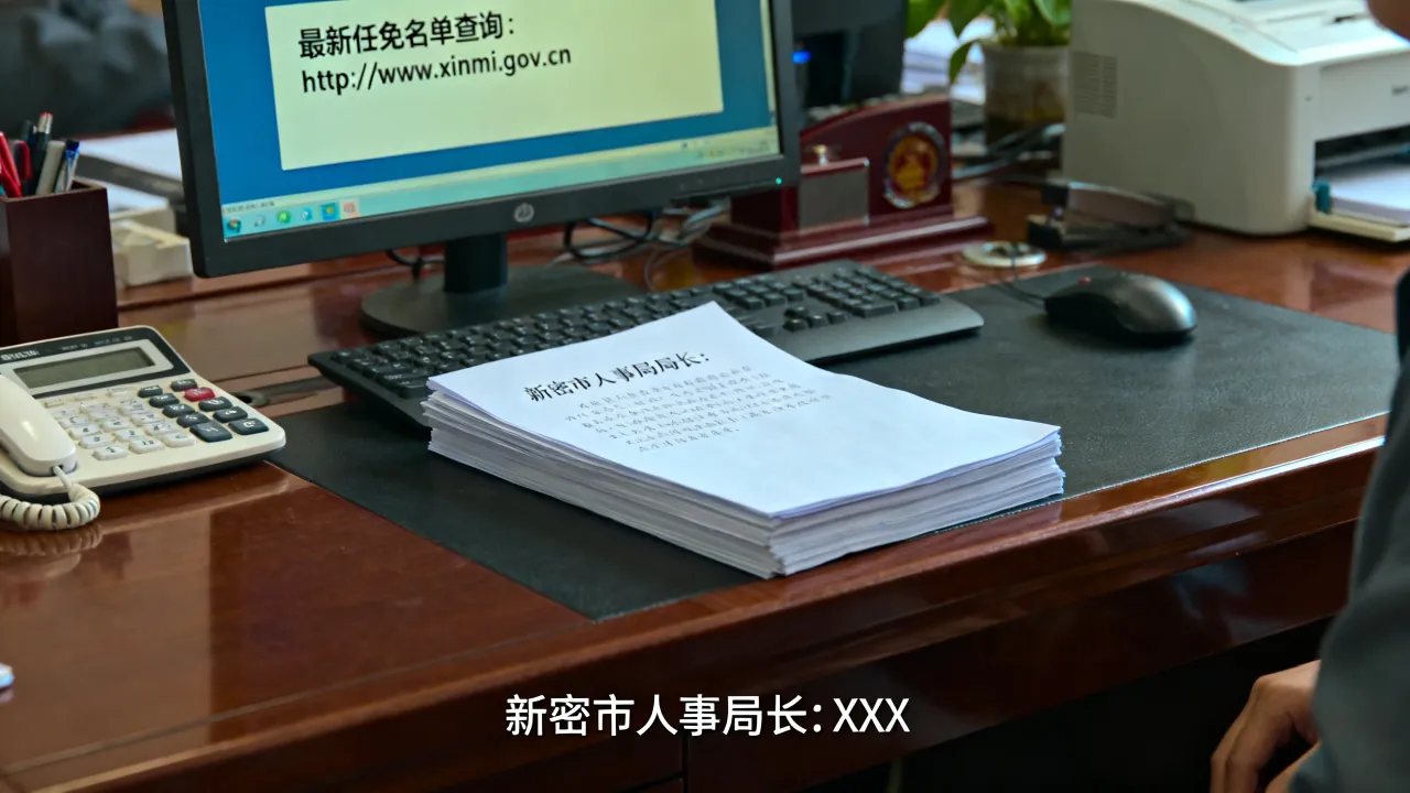 新密市人事局局长是谁,最新任免名单在哪里查询?