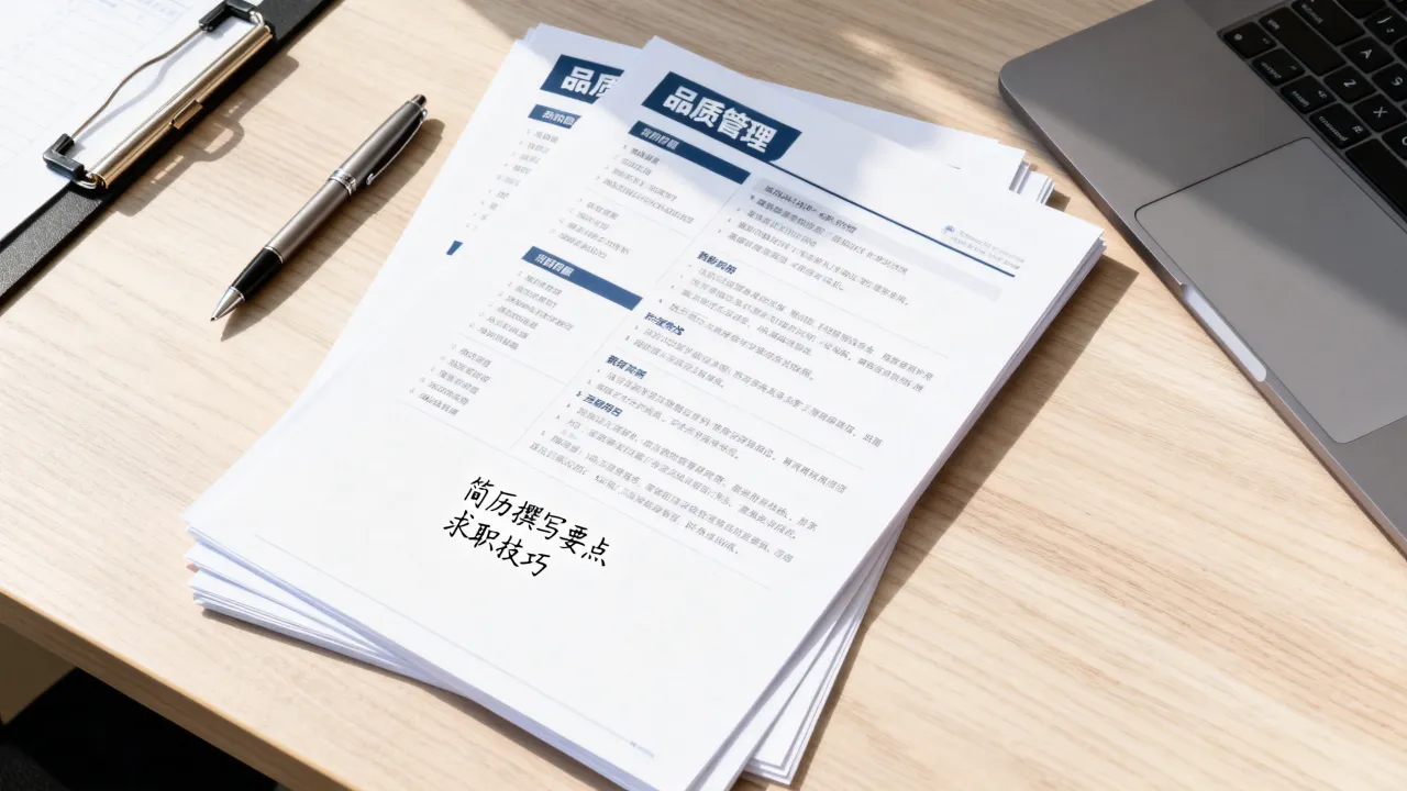 品质管理怎么写简历?简历撰写要点与求职技巧-图2 品质管理怎么写简历?简历撰写要点与求职技巧-图2