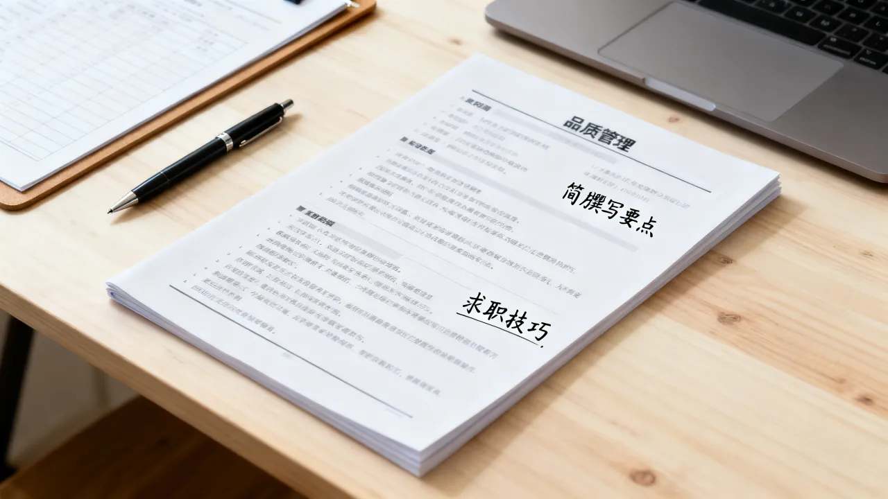 品质管理怎么写简历?简历撰写要点与求职技巧-图3 品质管理怎么写简历?简历撰写要点与求职技巧-图3