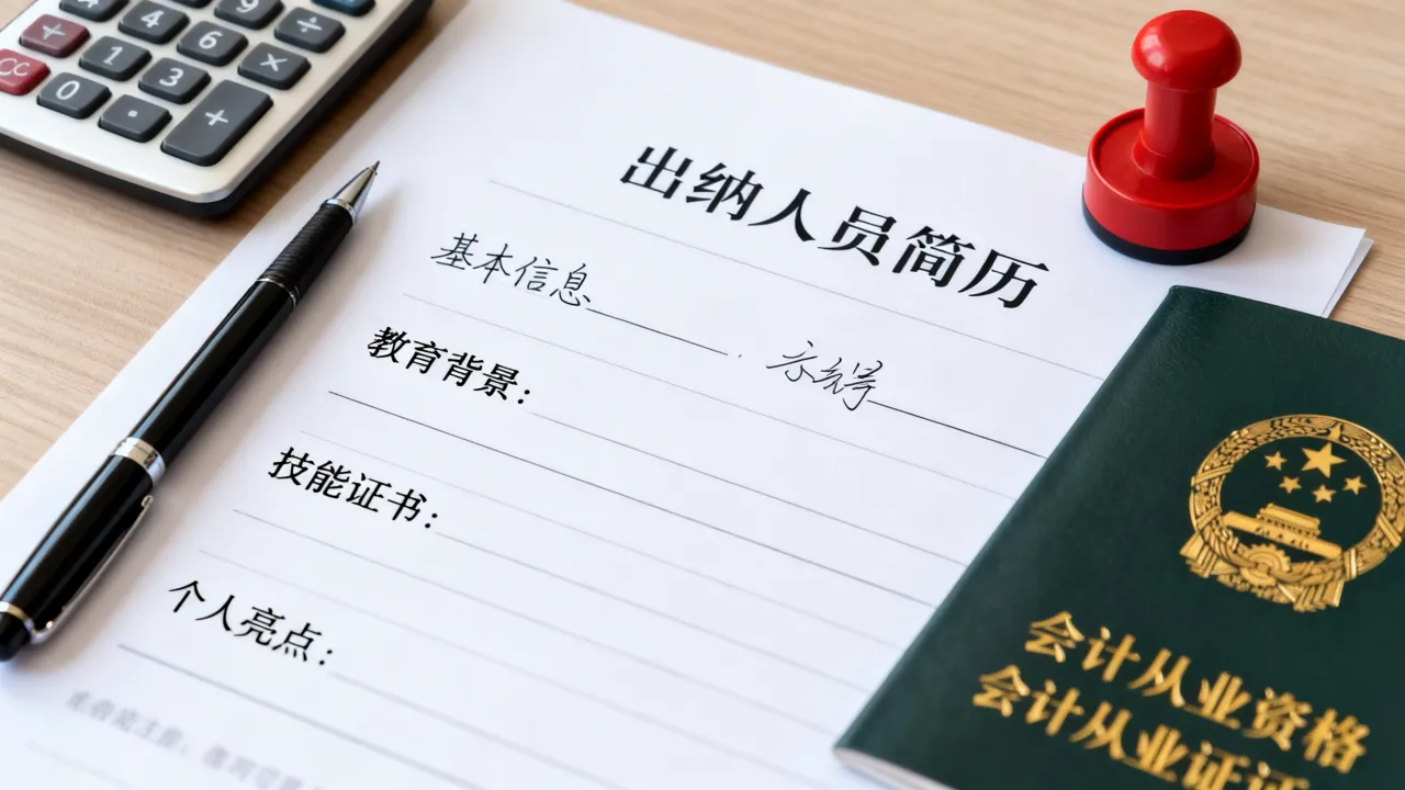 出纳人员简历怎么写,没有工作经验怎么突出个人亮点?